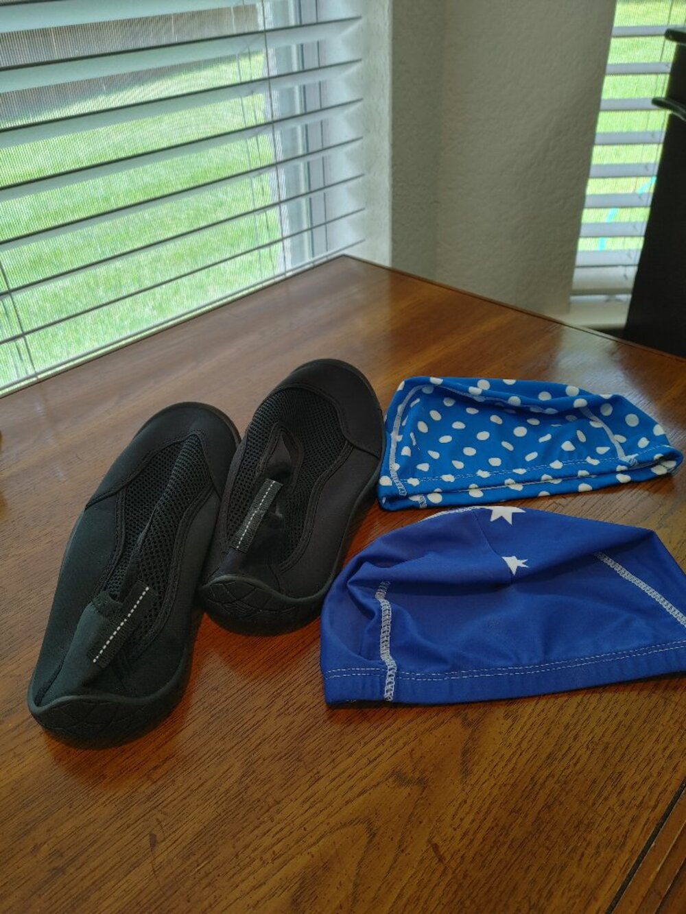 Water Shoes & Swim Caps